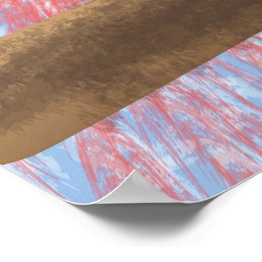 Poster Oiseaux du Paradis (Coin)