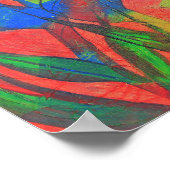 Poster Oiseaux du Paradis Art Imprimer (Coin)