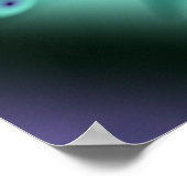 Poster Oiseaux du paradis fractal (Coin)