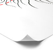 Poster oiseaux d'une plume. (Coin)