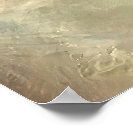 Poster Oiseaux en fleurs Pied violets Fleur sauvage Oeuf  (Coin)