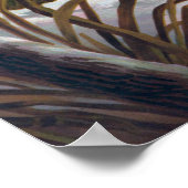 Poster Oiseaux En Neige (Coin)