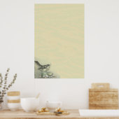 Poster Oiseaux et oeufs Bkgrd (Cuisine)