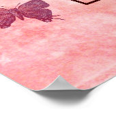 Poster Oiseaux et papillons La gentillesse compte (Coin)