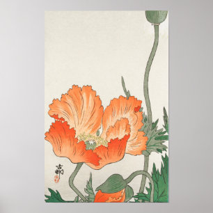 Poster Oiseaux et Plantes par Ohara Koson (1900-1936)