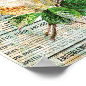 Poster Oiseaux et Roses (Coin)