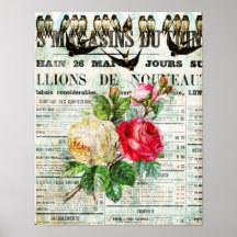 Oiseaux et Roses
