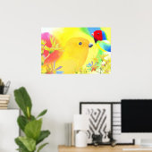 Poster Oiseaux Fantastiques (Bureau à domicile)