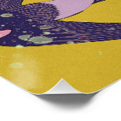 Poster Oiseaux hirondelles (Coin)
