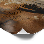 Poster Oiseaux japonais de grues (Coin)