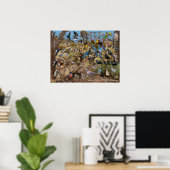 Poster Oiseaux jardins de Californie du Sud (Bureau à domicile)