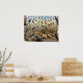 Poster Oiseaux jardins du Nord (Cuisine)