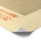 Poster Oiseaux observant un papillon (Coin)