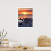 Poster Oiseaux Sur Le Rivage (Cuisine)