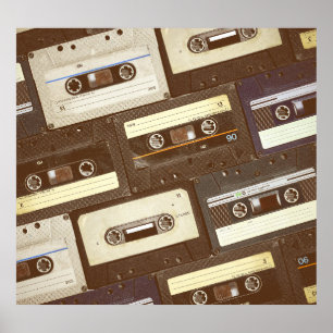 Poster Oiseaux tropicaux : Toucans et perroquets Vintages