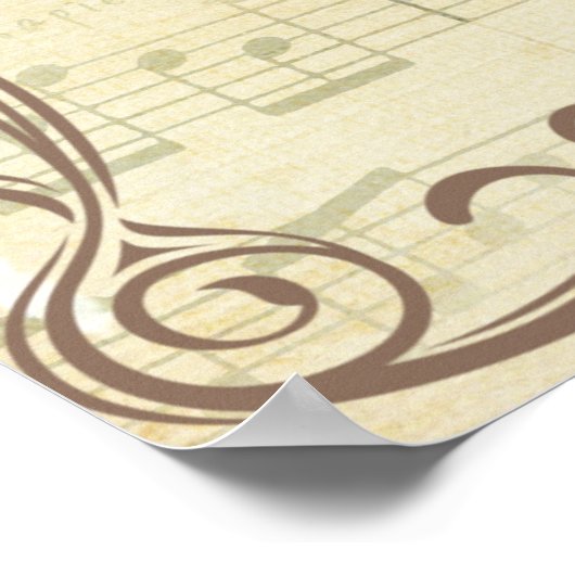 Poster Oiseaux vintages (Coin)