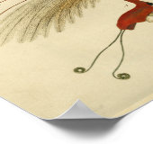 Poster Oiseaux vintages du Paradis Histoire naturelle Imp (Coin)