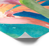 Poster Oiseaux vivants du paradis (Coin)