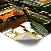 Poster Oiseaux Vue oeil Bryant Park Manhattan NYC (Coin)