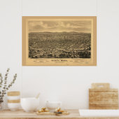 Poster Oiseaux Vue oeil Père Noël Rosa (Cuisine)