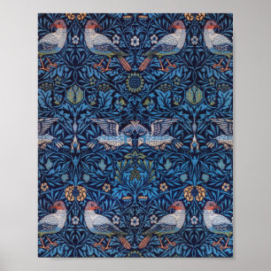Poster Oiseaux, William Morris