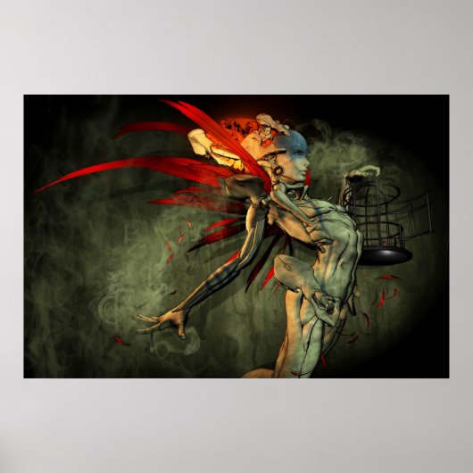 Poster Ojibwe Asabikeshiinh (Devant)