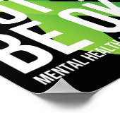 Poster Ok Ne Pas Être Ok Le Ruban De Sensibilisation À La (Coin)