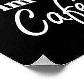 Poster Ok Pero Primero Café Funny Coffee Lover Espagnol (Coin)