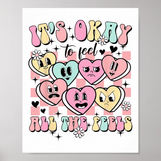 Poster Ok Pour Sentir Tous Les Sentiments Scolaire Consei (Devant)