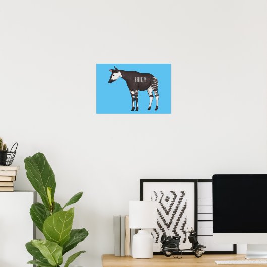 Poster Okapi (Bureau à domicile)