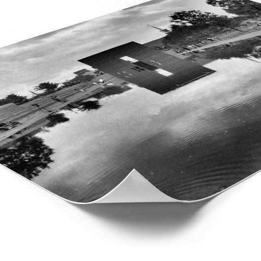 Poster OKC Mémorial Réflexions Imprimer (Coin)