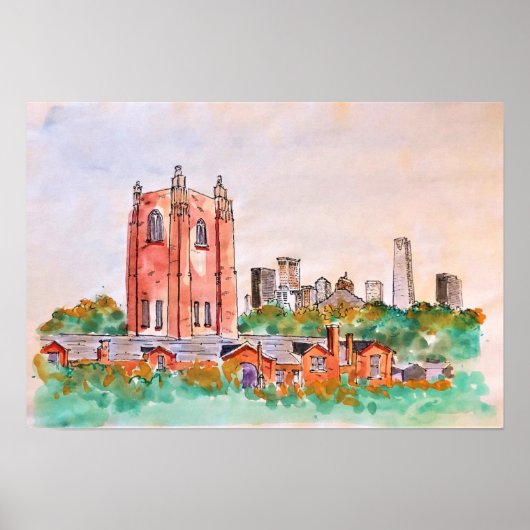 Poster Oklahoma City University - OCU (Devant)