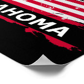 Poster Oklahoma Hommes et Femmes (Coin)