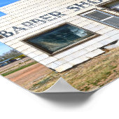 Poster Oklahoma Panhandle Barber Shop (Coin)