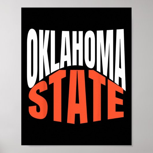 Poster Oklahoma State (Devant)