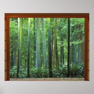 Poster Okochi Sanso, Arashiyama, Kyoto, Japon 3