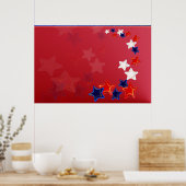 Poster Ol' Glory Stars (Cuisine)