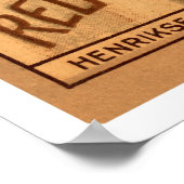 Poster Olaf Henriksen Red Sox Baseball 1912 (Coin)