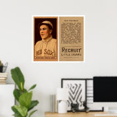 Poster Olaf Henriksen Red Sox Baseball 1912 (Bureau à domicile)