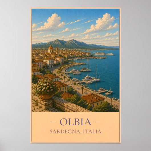 Poster Olbia (Devant)