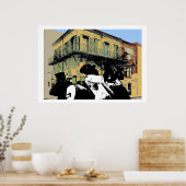 Poster Old Absinthe House Brass Band (Cuisine)