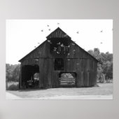 Poster Old barn (Devant)