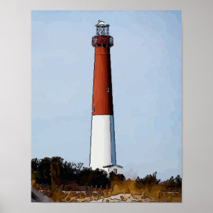 Poster Old Barney, LBI New Jersey