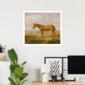 Poster Old Billy, un chevalier à bascule, 62 ans (huile s (Bureau à domicile)