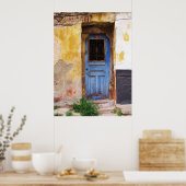 Poster Old Blue Door Mykonos (Cuisine)