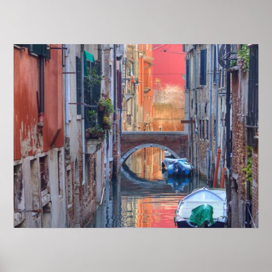Poster Old Buildings Of Venice Italy (Devant)