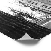 Poster Old College, Evanston, construit en 1855 (Coin)