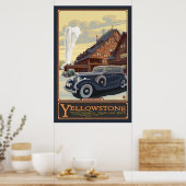 Poster Old Faithful Inn - Yellowstone Nat'l Park (Cuisine)