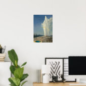 Poster Old Faithful par Albert Bierstadt (Bureau à domicile)