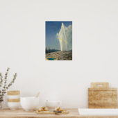 Poster Old Faithful par Albert Bierstadt (Cuisine)